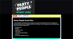 Desktop Screenshot of partypeople.com.au