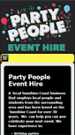 Mobile Screenshot of partypeople.com.au